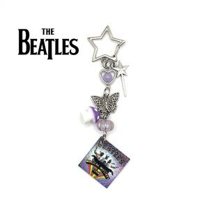The Beatles Magical Mystery Tour Album Charm Keychain | Purse Charm